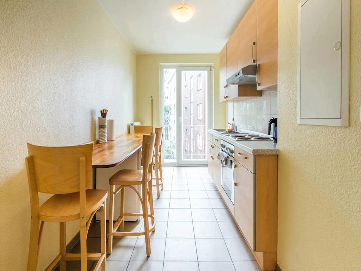 Aparthotel Boardinghouse Mundsburg Hamburgo Exterior foto