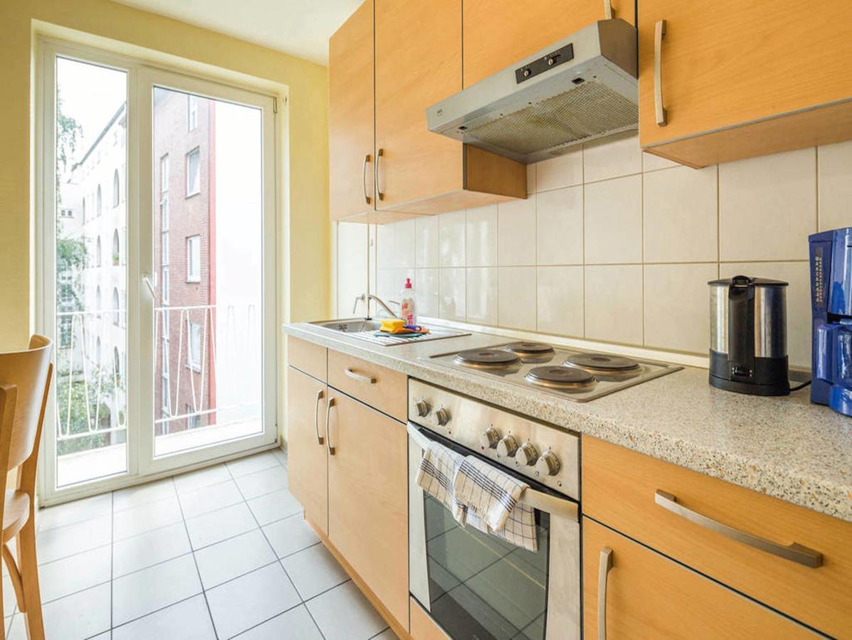 Aparthotel Boardinghouse Mundsburg Hamburgo Exterior foto